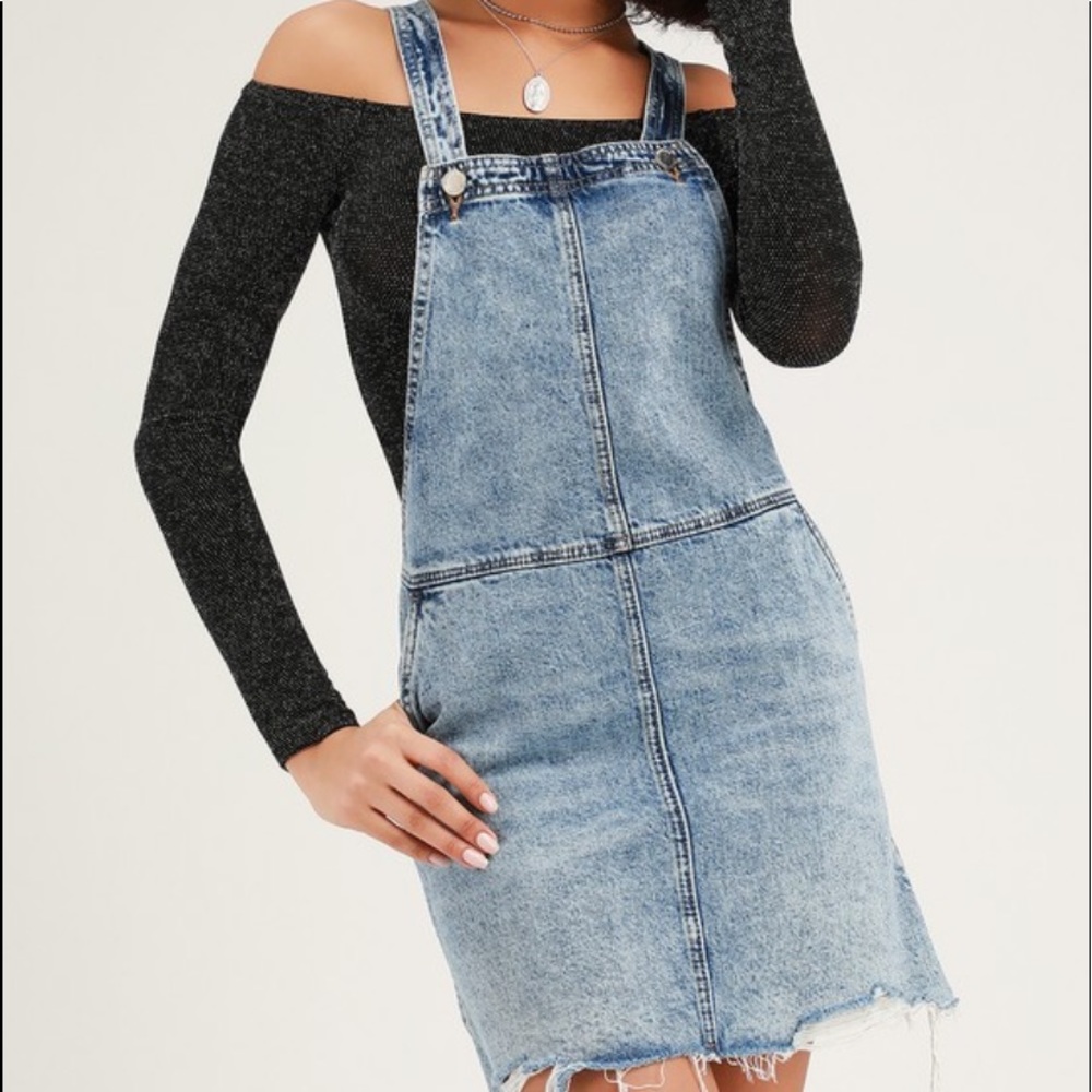 NWOT BlankNYC denim overalls